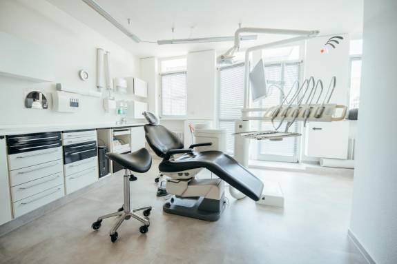 Ansicht des Behandlungszimmers